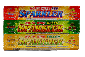 #10 Wire Color Sparkler
