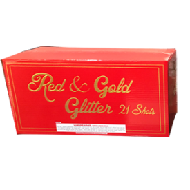 Red & Gold Glitter
